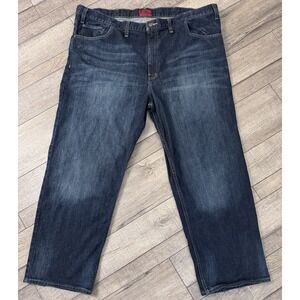The Foundry Straight Leg Flex Denim Blue Jeans Stretch Men's 48X30